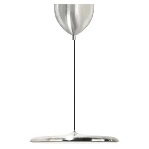 Nordlux Artist Medium LED Pendant with Slim Drum Cymbal Silhouette Stainless Steel by Nordlux, a Pendant Lighting for sale on Style Sourcebook