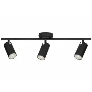 CLA Lengan Triple Head Adjustable Spotlight with Round Base Black by Compact Lamps Australia, a Wall Lighting for sale on Style Sourcebook