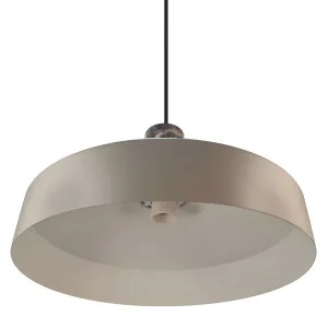 Nordlux Elvas Wide Metal Contemporary Pendant with Marble Accent Light Brown by Nordlux, a Pendant Lighting for sale on Style Sourcebook