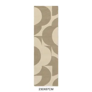 Orla Kiely Prism Flower Mushroom - Ecru 158009 Runner by Orla Kiely, a Contemporary Rugs for sale on Style Sourcebook