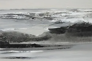 Sea In Grey, Style B by Gioia Wall Art, a Prints for sale on Style Sourcebook