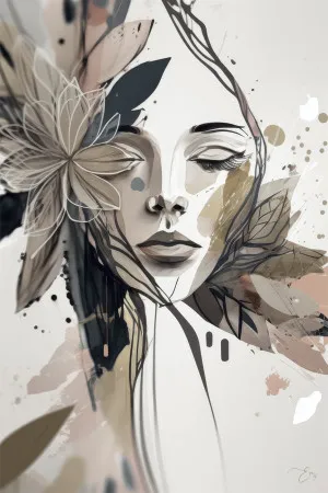 Pretty Petals by Gioia Wall Art, a Prints for sale on Style Sourcebook