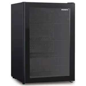 Husky 130L Undercounter Bar Fridge Black HUS130HDBLK by Husky, a Refrigerators, Freezers for sale on Style Sourcebook