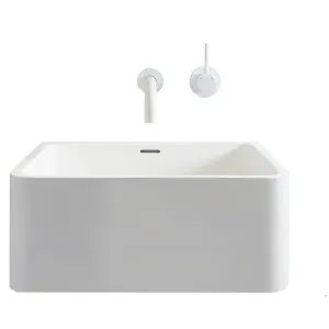 Omvivo Vision Wall Basin with Overflow VISS550WB by Omvivo, a Basins for sale on Style Sourcebook