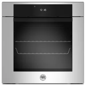 Bertazzoni 60cm Modern Series Pyrolytic Built-In Oven Stainless Steel F6011MODPTX-23 by Bertazzoni, a Ovens for sale on Style Sourcebook