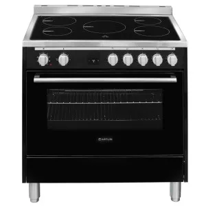 Artusi 90cm Freestanding Induction Freestanding Electric Oven Black AFI902B by Artusi, a Cooktops for sale on Style Sourcebook
