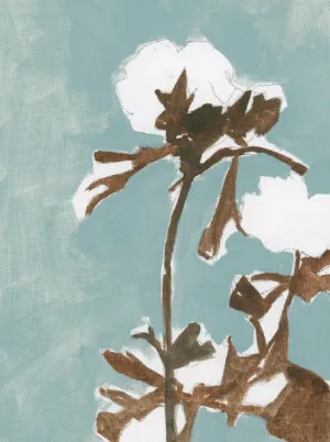 NaÃ¯ve Floral Silhouette II by ARTHOUSEco, a Prints for sale on Style Sourcebook