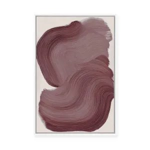 Ruby Pigment | Framed Canvas by ARTHOUSEco, a Painted Canvases for sale on Style Sourcebook