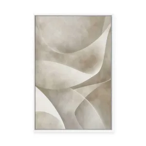 Ghost Abstract | Framed Canvas by ARTHOUSEco, a Painted Canvases for sale on Style Sourcebook