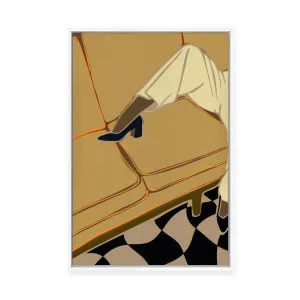 Lucy | Framed Canvas by ARTHOUSEco, a Painted Canvases for sale on Style Sourcebook