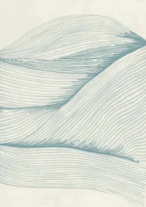 Ocean Lines II by ARTHOUSEco, a Prints for sale on Style Sourcebook