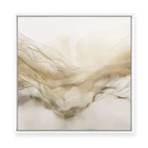 Line Haze II | Framed Canvas by ARTHOUSEco, a Painted Canvases for sale on Style Sourcebook