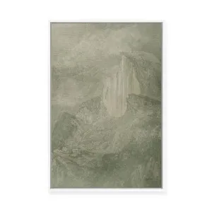 Misty Yonder II | Framed Canvas by ARTHOUSEco, a Painted Canvases for sale on Style Sourcebook