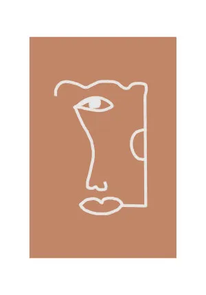 Abstract Head 2 by ARTHOUSEco, a Prints for sale on Style Sourcebook