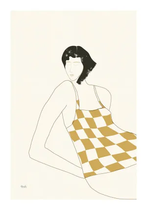 Sun in Squares by ARTHOUSEco, a Prints for sale on Style Sourcebook