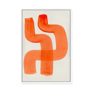 Vermilion III | Framed Canvas by ARTHOUSEco, a Painted Canvases for sale on Style Sourcebook