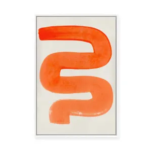 Vermilion II | Framed Canvas by ARTHOUSEco, a Painted Canvases for sale on Style Sourcebook