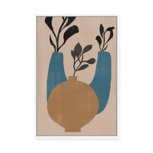 Vase No.3 | Framed Canvas by ARTHOUSEco, a Painted Canvases for sale on Style Sourcebook