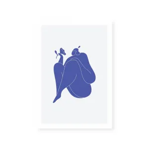 Love Letter to Matisse no.6 | Blue by ARTHOUSEco, a Prints for sale on Style Sourcebook