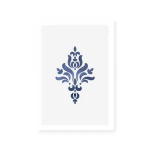 Navy Baroque II by ARTHOUSEco, a Prints for sale on Style Sourcebook