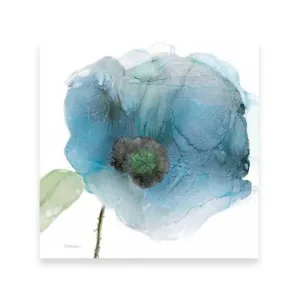 Iridescent Blue Poppy III by ARTHOUSEco Luxe, a Prints for sale on Style Sourcebook