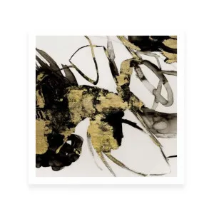 Gestural Black and Gold I by ARTHOUSEco Luxe, a Prints for sale on Style Sourcebook