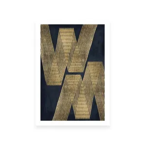 Golden Criss Cross 2 by ARTHOUSEco Luxe, a Prints for sale on Style Sourcebook