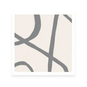 Contrasting Lines 2 Gray by ARTHOUSEco Luxe, a Prints for sale on Style Sourcebook