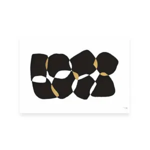 Noir And Blanc I by ARTHOUSEco Luxe, a Prints for sale on Style Sourcebook