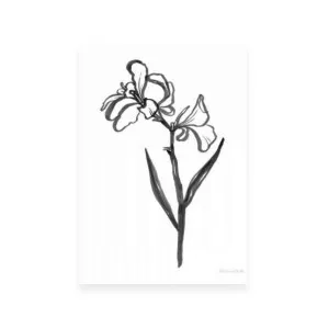 Ink Flower II by ARTHOUSEco Luxe, a Prints for sale on Style Sourcebook