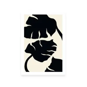 Monstera Black by ARTHOUSEco Luxe, a Prints for sale on Style Sourcebook