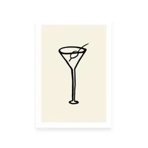 Shaken-Not Stirred by ARTHOUSEco Luxe, a Prints for sale on Style Sourcebook
