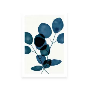 Indigo Eucalyptus III by ARTHOUSEco Luxe, a Prints for sale on Style Sourcebook