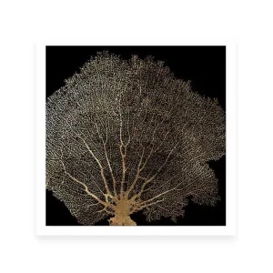 Honey Comb Coral II by ARTHOUSEco Luxe, a Prints for sale on Style Sourcebook