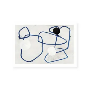 Midblue I by ARTHOUSEco Luxe, a Prints for sale on Style Sourcebook