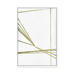 Lines | Framed Canvas by Design Fabrikken, a Painted Canvases for sale on Style Sourcebook