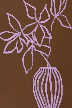 Lilac Umber by Design Fabrikken, a Prints for sale on Style Sourcebook