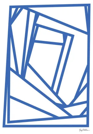 Blow Up Blue I by Greg Natale, a Prints for sale on Style Sourcebook