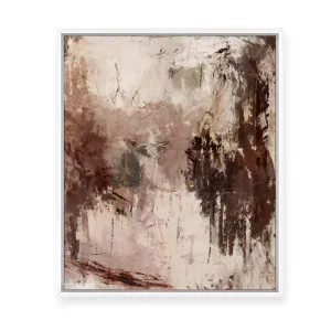 Heartbeat in A-Minor | Framed Canvas by Hayley Michelle, a Painted Canvases for sale on Style Sourcebook