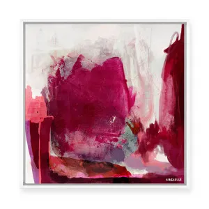 Happy | Framed Canvas by Hayley Michelle, a Painted Canvases for sale on Style Sourcebook