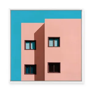 Urban Abstract | Pastel | Framed Canvas by Inge Schuster, a Painted Canvases for sale on Style Sourcebook