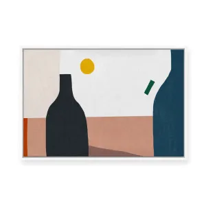 Bottles| Framed Canvas by Kit Agar, a Painted Canvases for sale on Style Sourcebook