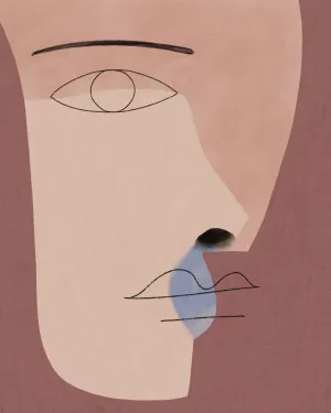 Face Me by Kit Agar, a Prints for sale on Style Sourcebook