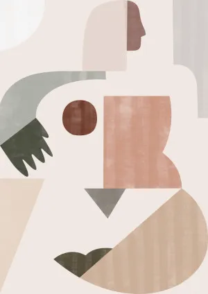 Lady Geometry by Kit Agar, a Prints for sale on Style Sourcebook