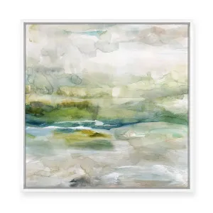 Sea Lights | Framed Canvas by Luxe Canvas, a Painted Canvases for sale on Style Sourcebook