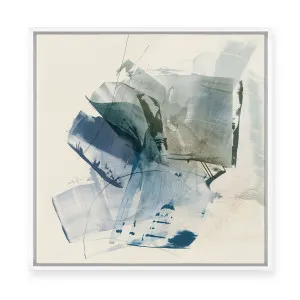 Ocean Folds II | Framed Canvas by Luxe Canvas, a Painted Canvases for sale on Style Sourcebook