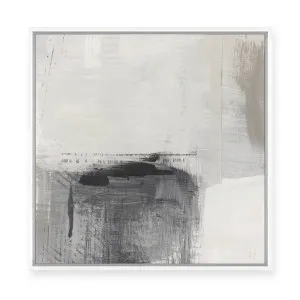 Grey Crush II | Framed Canvas by Luxe Canvas, a Painted Canvases for sale on Style Sourcebook
