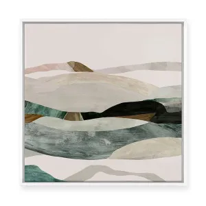 Verde Acqua III | Framed Canvas by Luxe Canvas, a Painted Canvases for sale on Style Sourcebook