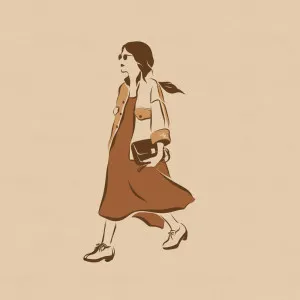 Fall Fashion I by Mandy Tea Design, a Prints for sale on Style Sourcebook