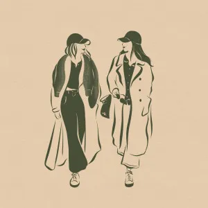 Besties by Mandy Tea Design, a Prints for sale on Style Sourcebook